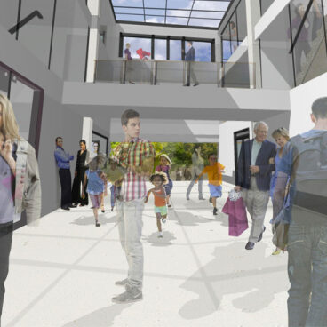 Réhabilitation de la Maison des Jeunes et de la Culture de Villeurbanne (projet fictif - 2ème année BTS)
